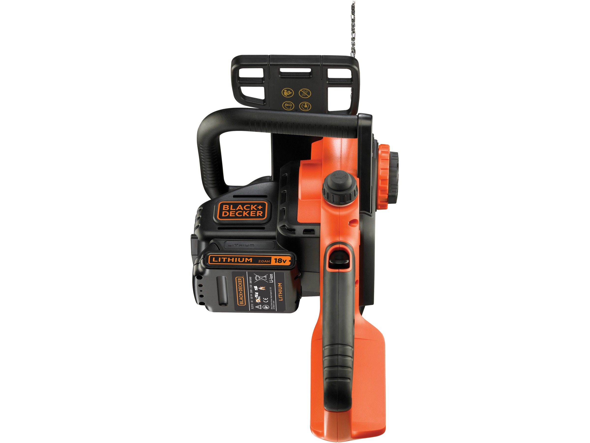 Black+Decker Akku-Kettensäge GKC1825L20 18 V 2,0 Ah 25 cm