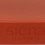 Detailaufnahme: Siena Garden Lane Stapelsessel in Brick, Gartenstuhl mit Logo.