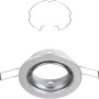 Briloner Einbaustrahler 3er-Set, Aluminium, schwenkbar, für GU10 Leuchtmittel.