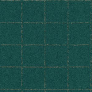 Grüne Vliestapete mit Fliesen-Mosaikmuster Mauri. Dekorative Tapete in Fliesenoptik.