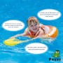 Kind mit gelbem Freds Swim Academy Schwimmreifen im Wasser. Schwimmhilfe für Kinder von 4-8 Jahren.