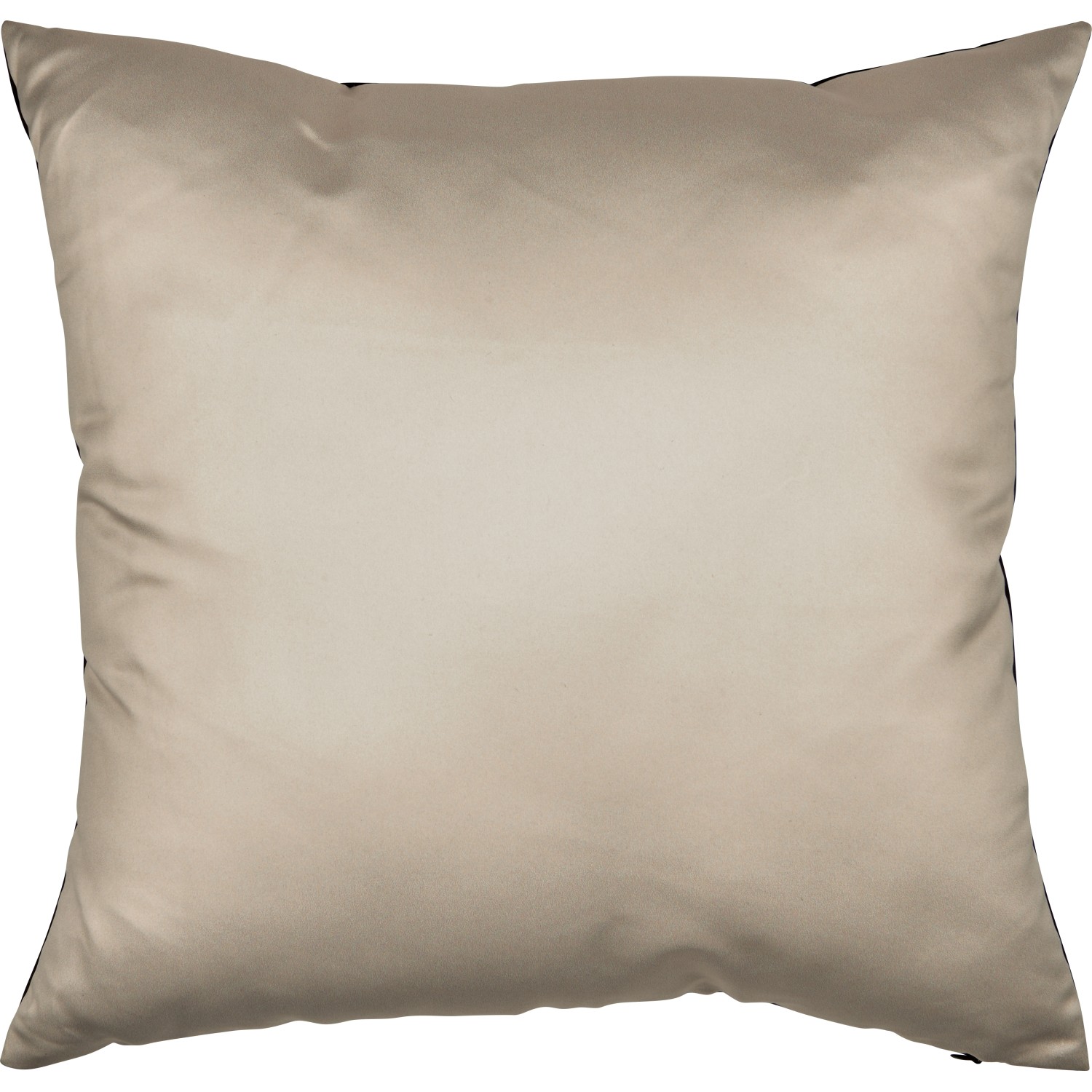 Dekoratives Kissen Modern Antique, 45x45 cm, beige-schwarz. Wohnaccessoire für Sofa & Bett.