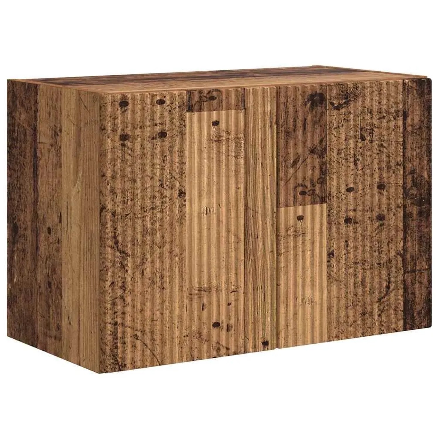 vidaXL TV-Wandschrank Altholz 59,5 x 31 x 40 cm Holzwerkstoff 892345