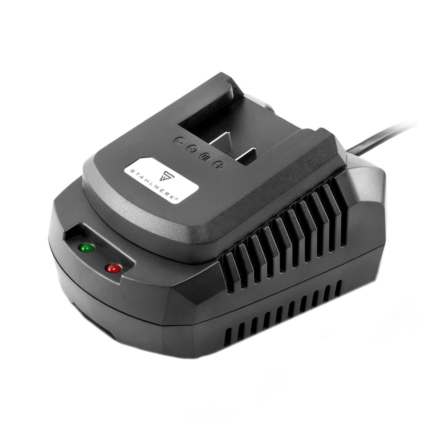 STAHLWERK Ladegerät für Akkuschrauber ABS-18 ST, 18 Volt, zum Laden von Akkus.
