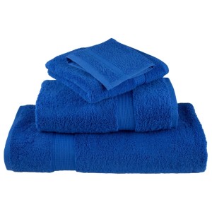 vidaXL Premium-Badetücher SOLUND 10 Stk Blau 100x150cm 600 g/m² 137193