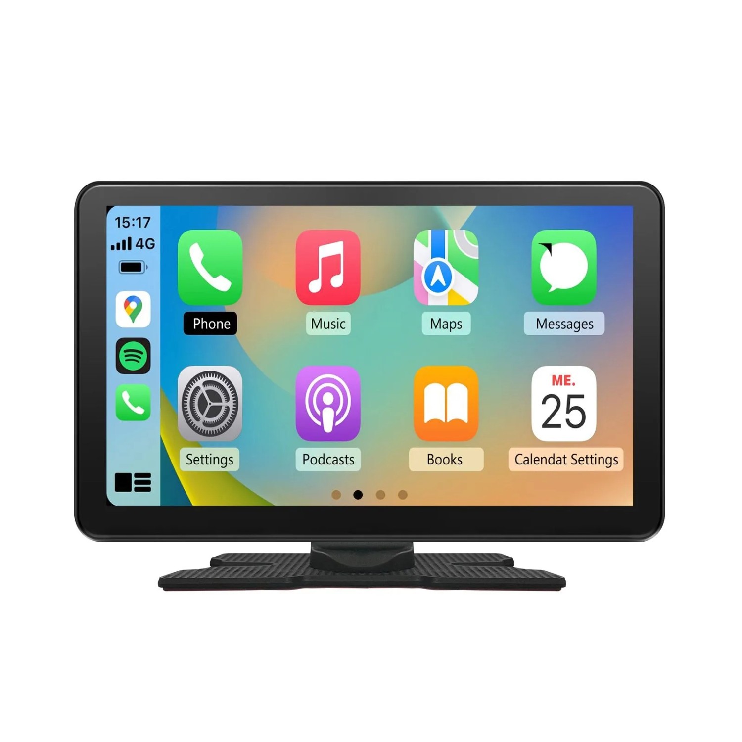 Junsun 9 Zoll Wireless CarPlay 4K-Frontkamera Und 1080P-Rückfahrkamera SDKarte Mit 64 GB Speicher