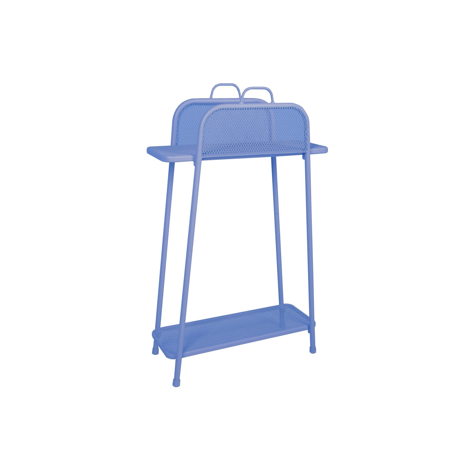 Garden Pleasure Mwh Balkonregal Shelfo 65,5 cm x 27 cm x 105,5 cm Blau