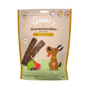 Bosch Pets Hunde-Fleischstreifen Gourmetstreifen mit Hühnchen und Lamm 180 g