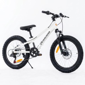 EVERCROSS Kinderfahrrad EM5 20 Zoll MTB Kid Shimano 7 Gang Geländetauglich für Kinder ab 6 Jahren Weiß