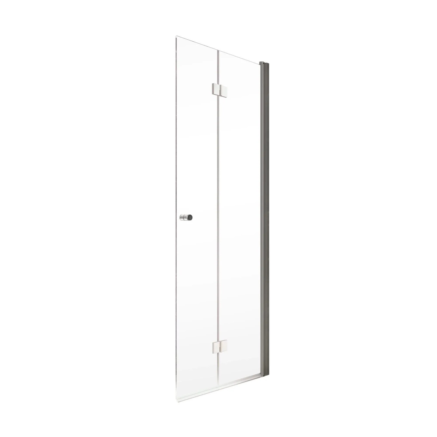 Schöner Wohnen Drehfalttür Gretia Walk In Chrom 120 cm x 200 cm DIN R