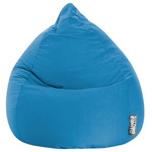 Blauer Sitting Point Sitzsack Easy, 220 l. Bequemer Sessel für Jugendzimmer und Wohnbereich.