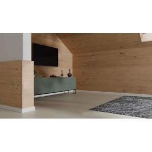 Egger Abdeckleiste Decowall AL009 Esbjerg, hellbraun, zur Wandverkleidung und für harmonische Übergänge.