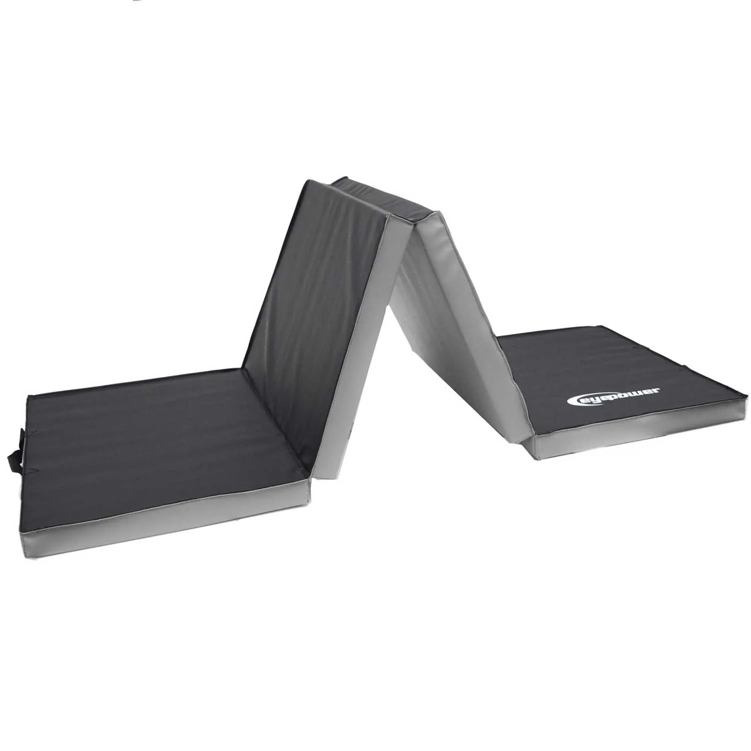 eyepower Weichbodenmatte 180 x 60 x 5 cm Grau