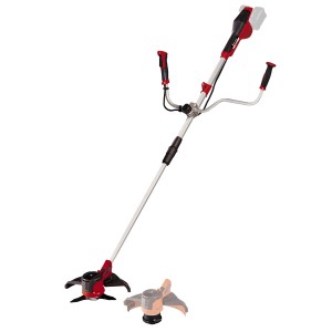 Einhell Akku-Sense Agillo Power X-Change Solo, Akku-Trimmer mit Faden und Messer.