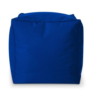 Green Bean Sitzhocker Cube 40 x 40 x 40 cm Wetterfest Waschbarer Bezug Blau