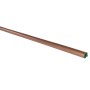 Blankes Kupferrohr, 12x1 mm, 1 Meter lang, für Heizung und Solar.