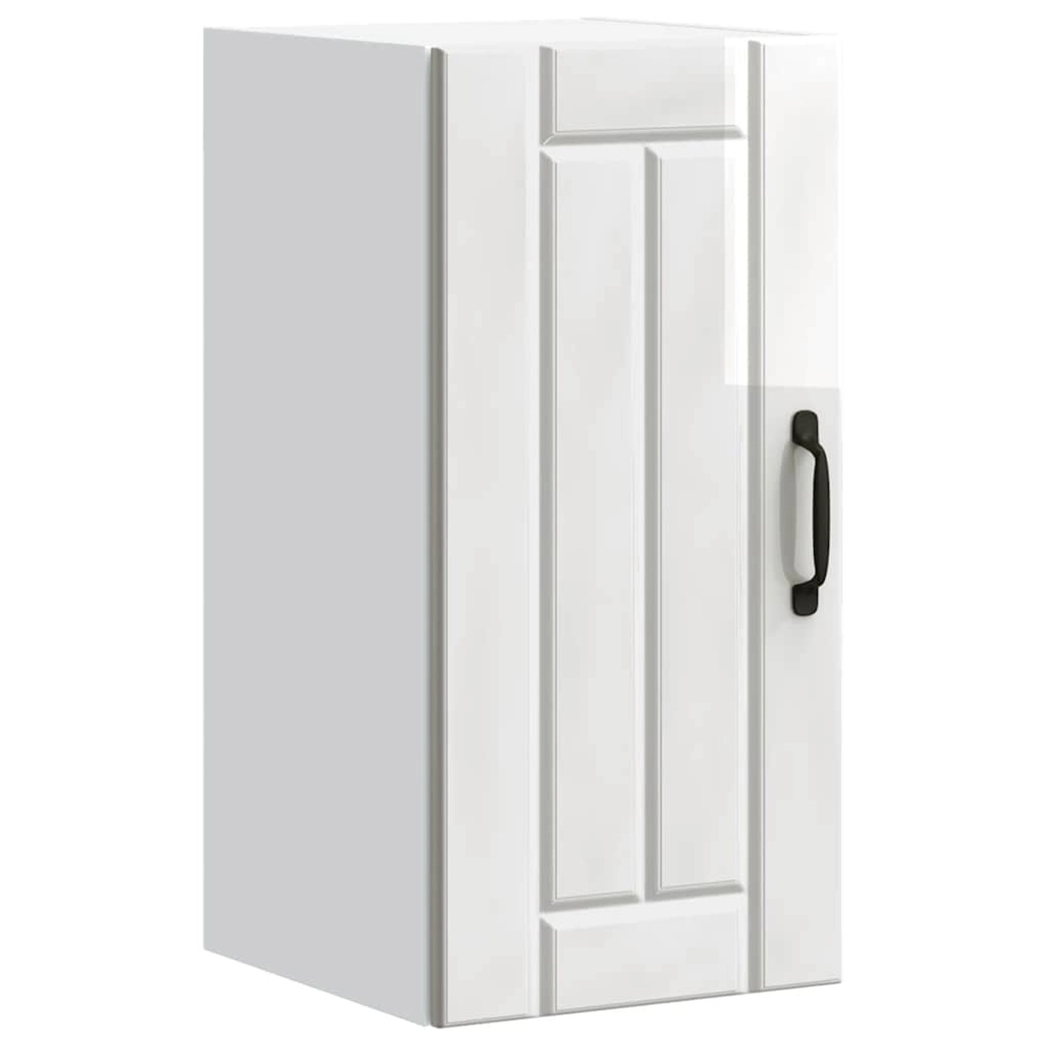 vidaXL Küchen-Hängeschrank Lucca Hochglanz-Weiß Holzwerkstoff 853779 günstig online kaufen