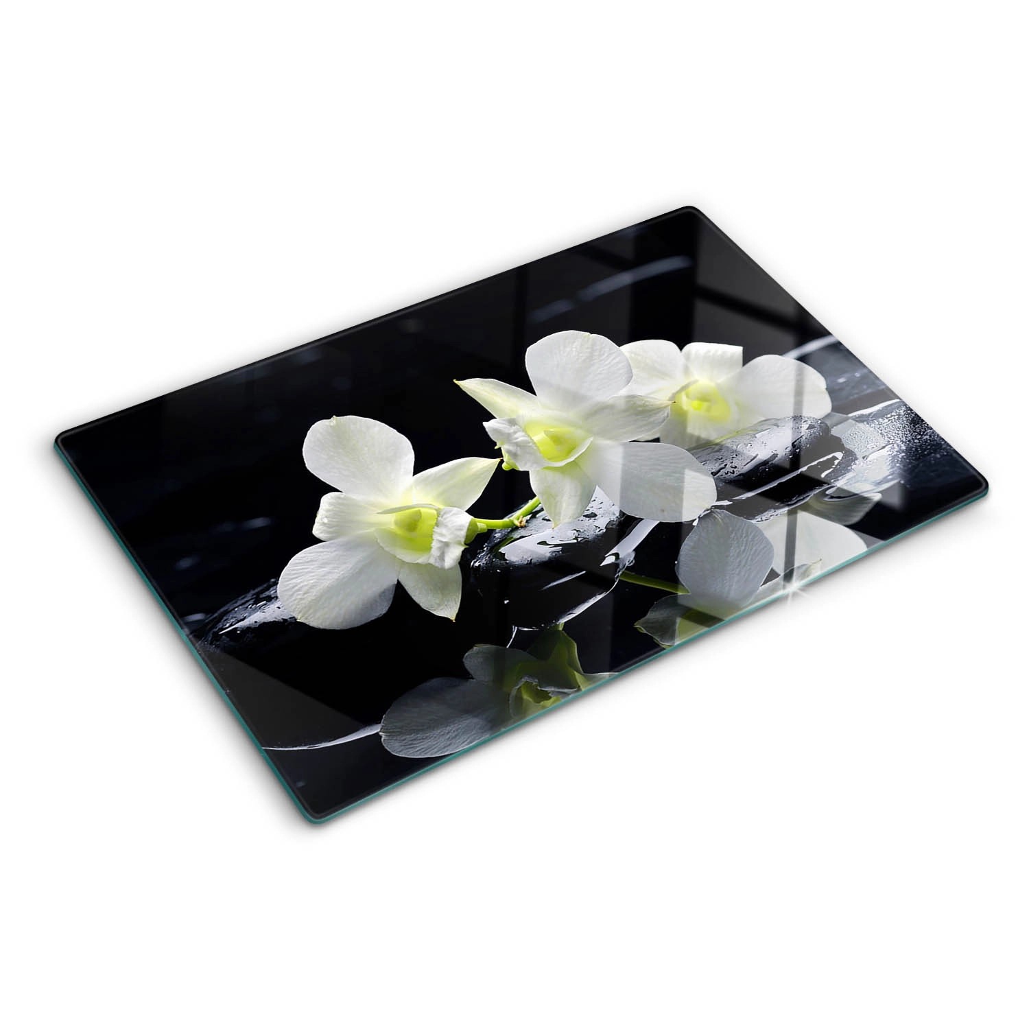 Tulup Herdabdeckplatte 80x52 cm Schneidebrett aus Glas Schutzplatte Küchenu günstig online kaufen