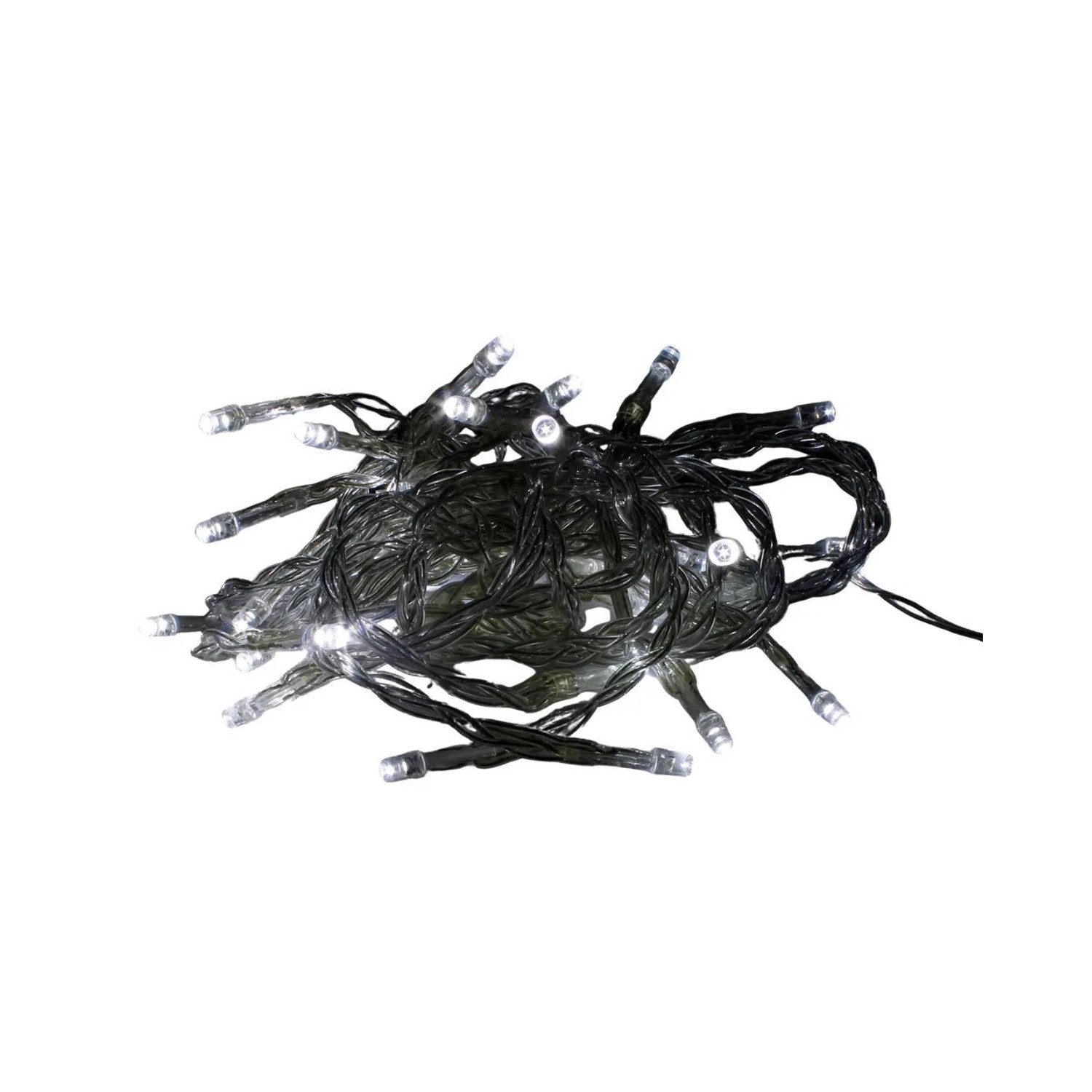 Lex 50er LED Outdoor Lichterkette Batteriekette Weihnachten Weiß Beleuchtun günstig online kaufen