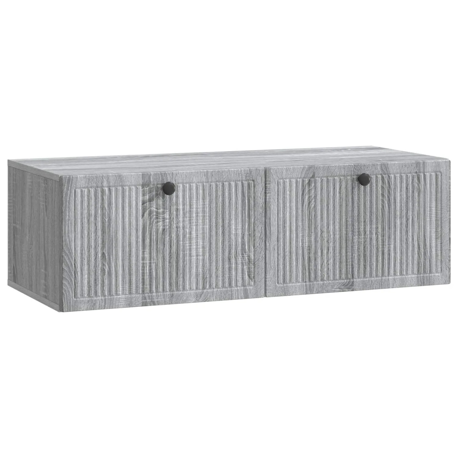 vidaXL Wandmontierter TV-Schrank Graues Sonoma 98 x 41 x 30 cm 898021