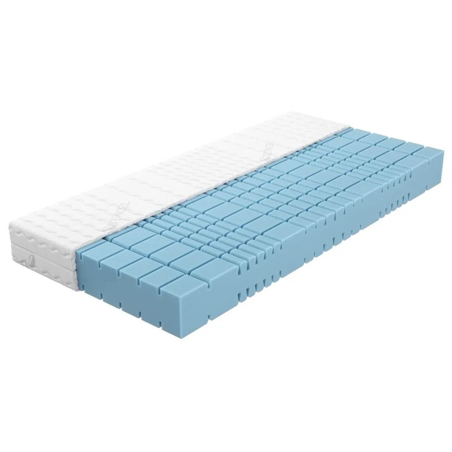 AM Qualitätsmatratzen Premium 7 Zonen Kaltschaummatratze RG60 Made in Germany 200x200cm H2
