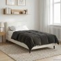 vidaXL Sommerdecke Gesteppt Anthrazit 135 x 200 cm Mikrofaser 42025905_2