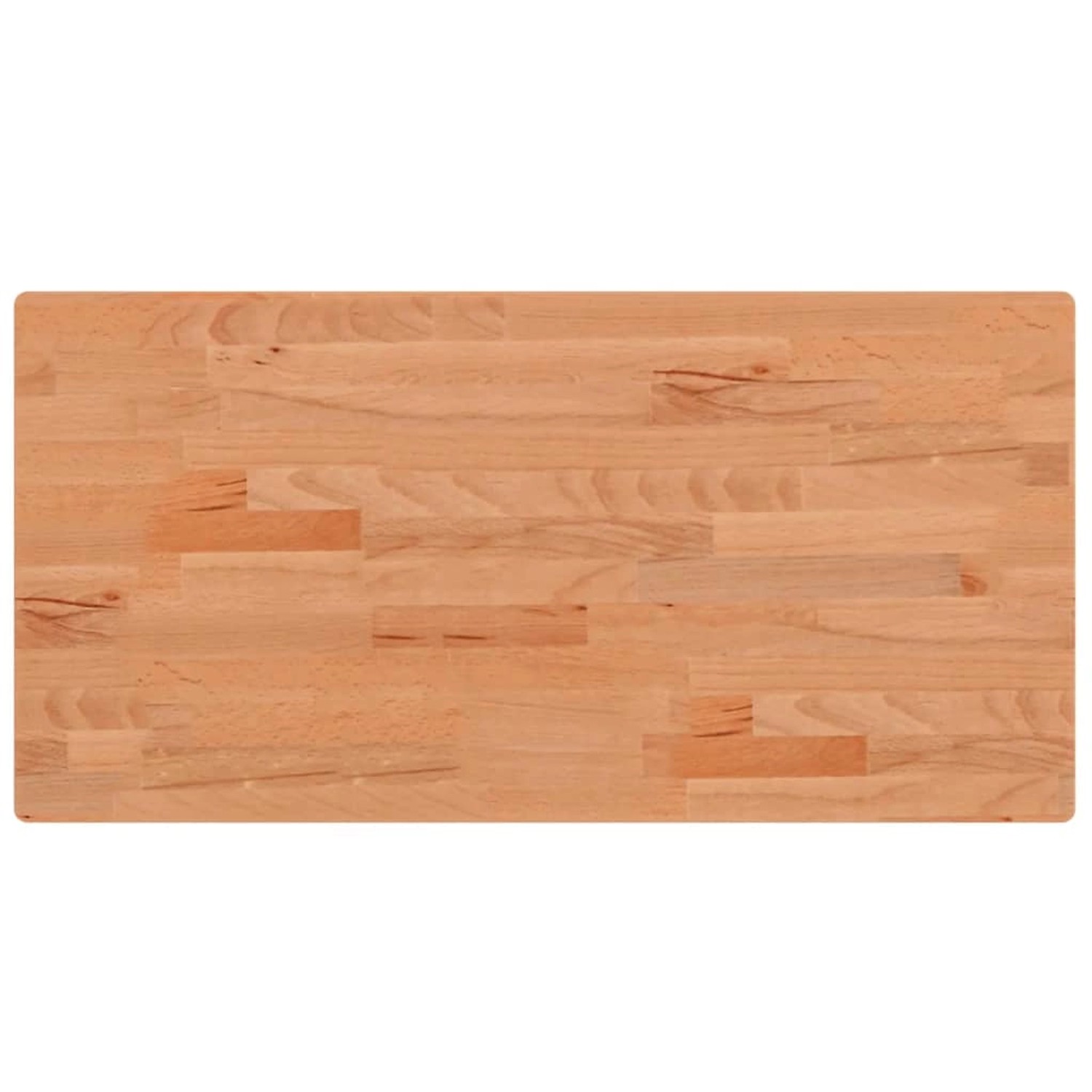 vidaXL Waschtischplatte 80x40x2,5 cm Massivholz Buche günstig online kaufen