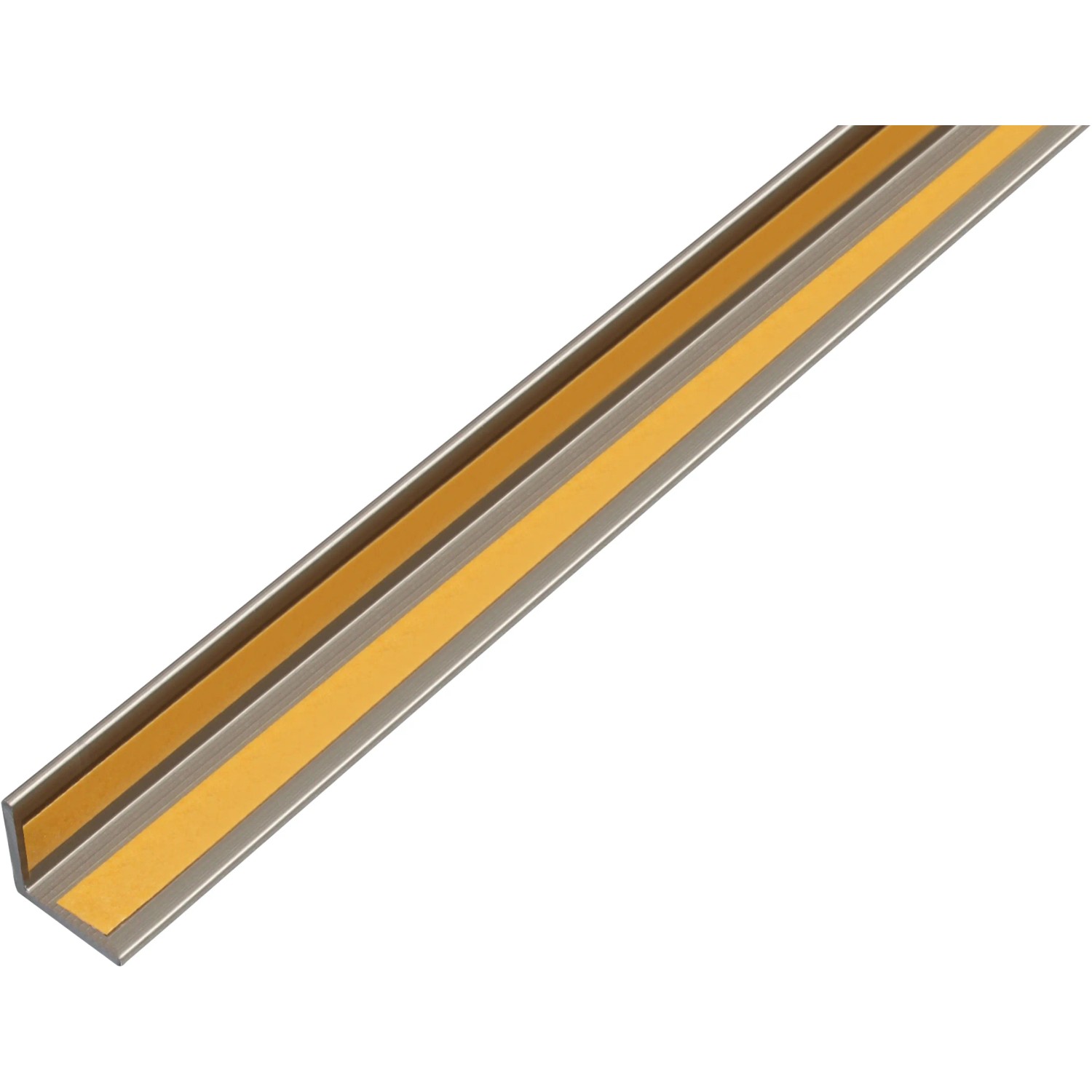 Alberts Winkelprofil, gleichschenklig, Aluminium, 20x20x1000 mm, dunkelgrau.