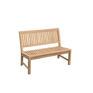 Lex Premium Teak Gartenbank Kingsbury Teakbank Parkbank Teakbank 120cm