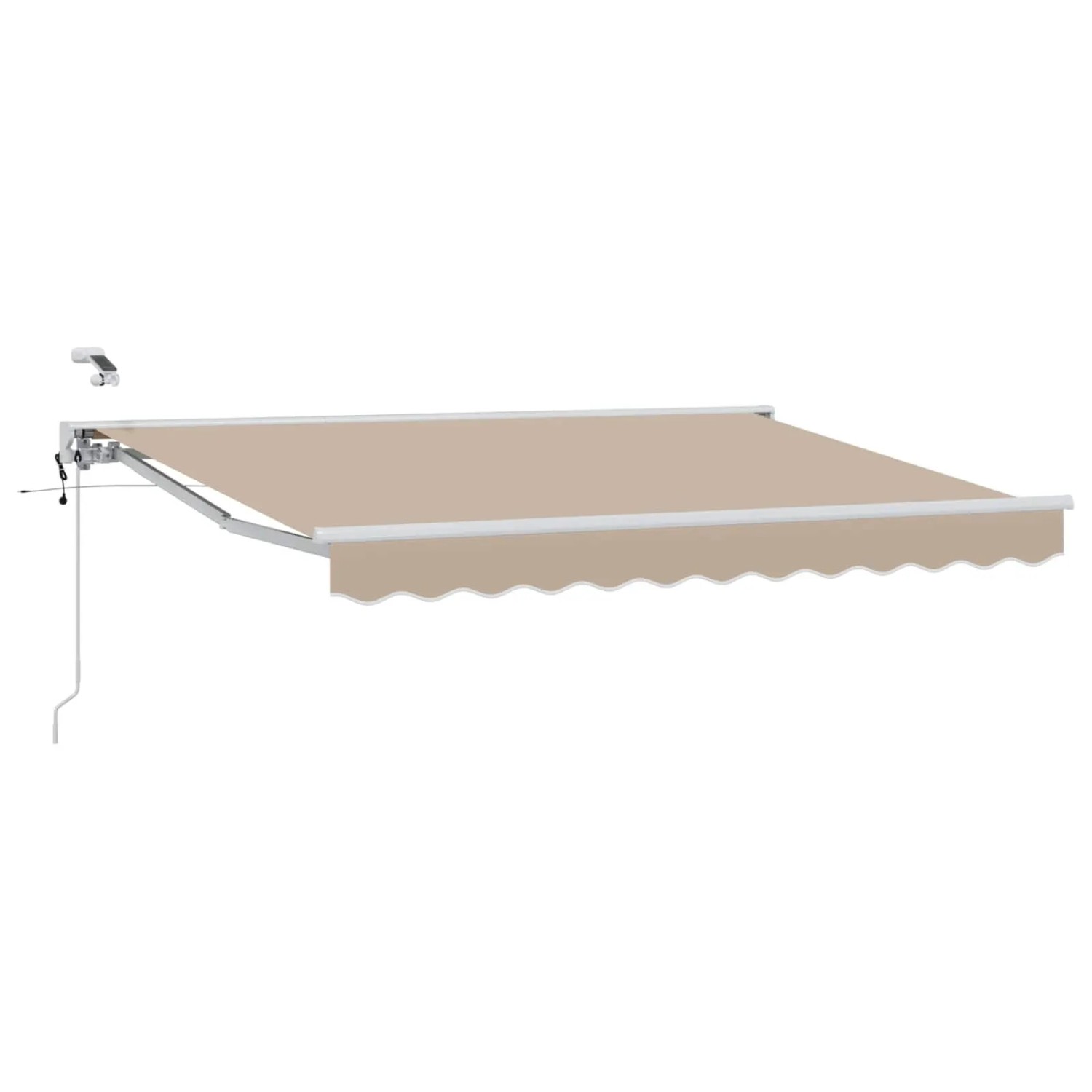 vidaXL Elektrische Ausziehbare Markise Beige 3 x 2,5 m 3421326