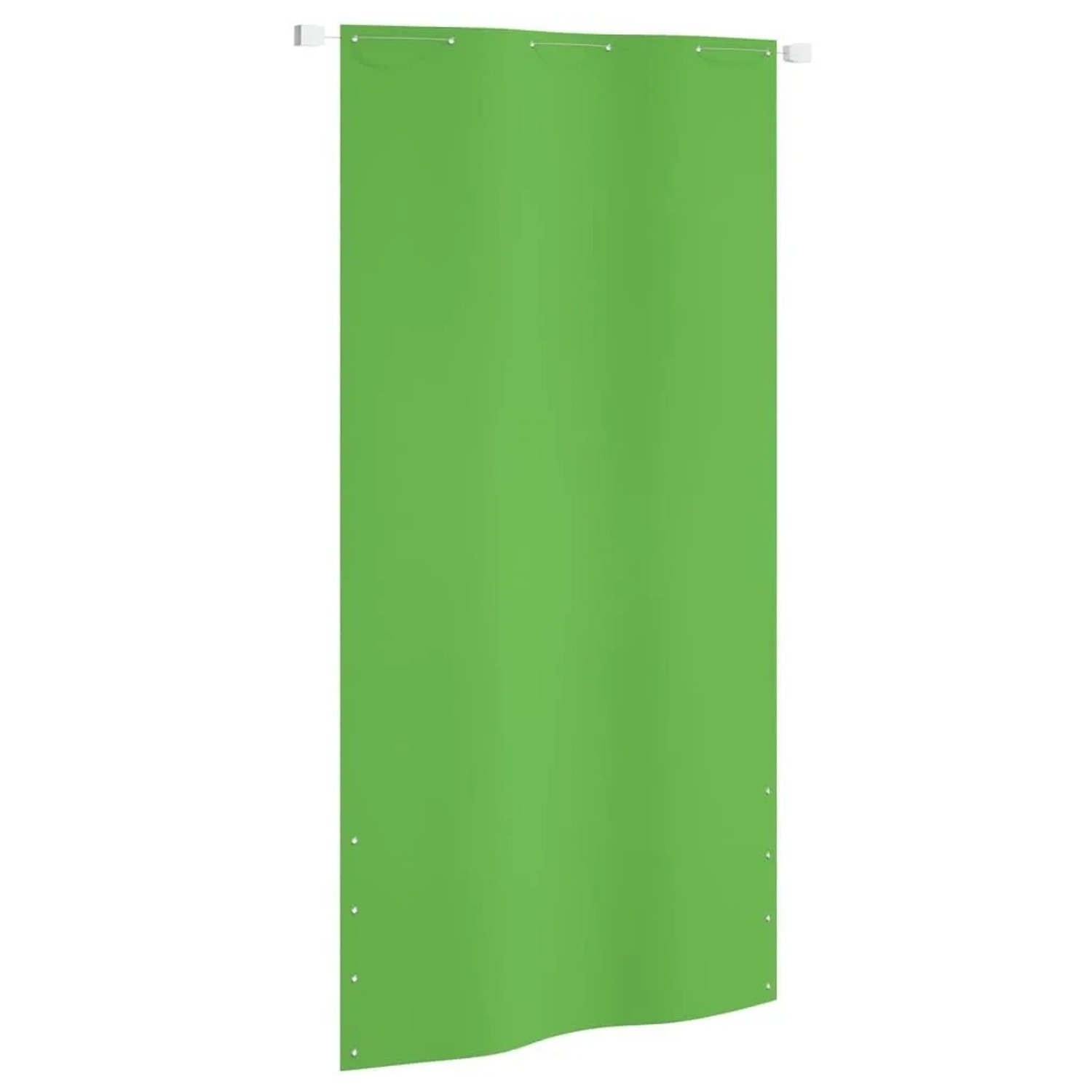 vidaXL Balkon-Sichtschutz Hellgrün 120x240 cm Oxford-Gewebe 148515