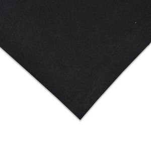 Schwarzer KARAT Nadelfilz Superflex, zuschneidbare Innenraumverkleidung (200x150cm) für Auto, Boot & Wohnmobil.
