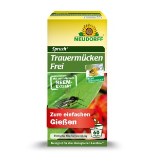 Neudorff Spruzit TrauermückenFrei 30ml: Gießmittel gegen Trauermückenlarven in Blumenerde.