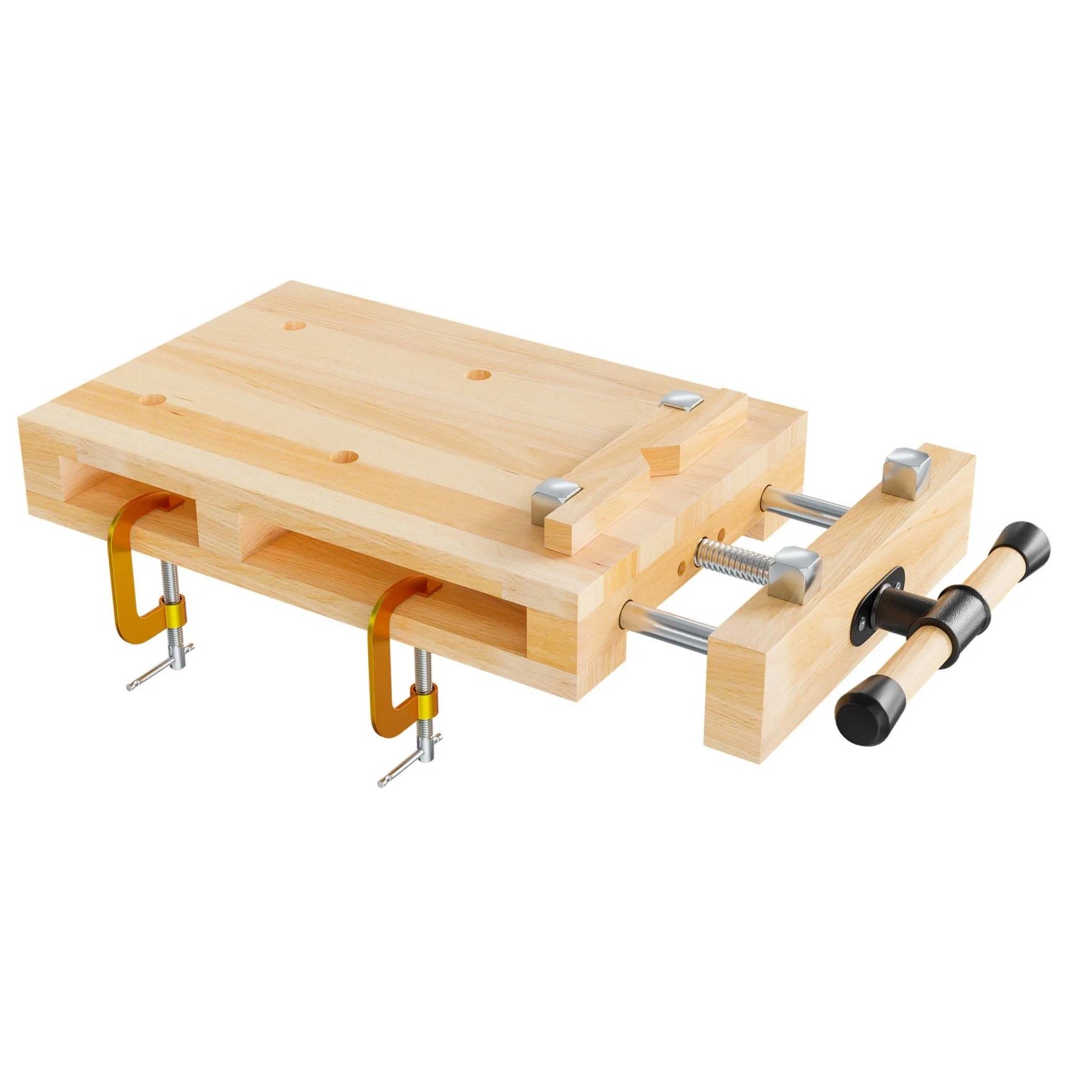 Wiltec Hobelbank 45,5x28x7cm Mini-Werkbank Holz Schraubstock Hobeln Klemmen Mobil Wiltec Hobelbank 455X28X7Cm Mini-Werkbank Holz Schraubstock Hobeln Klemmen Mobil