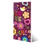 Banjado Magnettafel 37x78cm mit Love & Peace Motiv, Wanddekoration für Notizen und Fotos.
