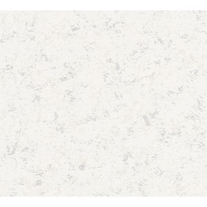 Weiße Vliestapete mit leichter Struktur, Greyvolution Uni, geeignet für Wohnräume.