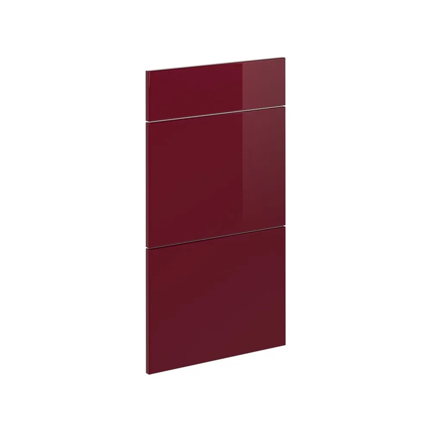 Vicco Küchenfront R-Line Rot Hochglanz 40 x 70 Möbelfront für den Schubladenunterschrank Art Nr 41254