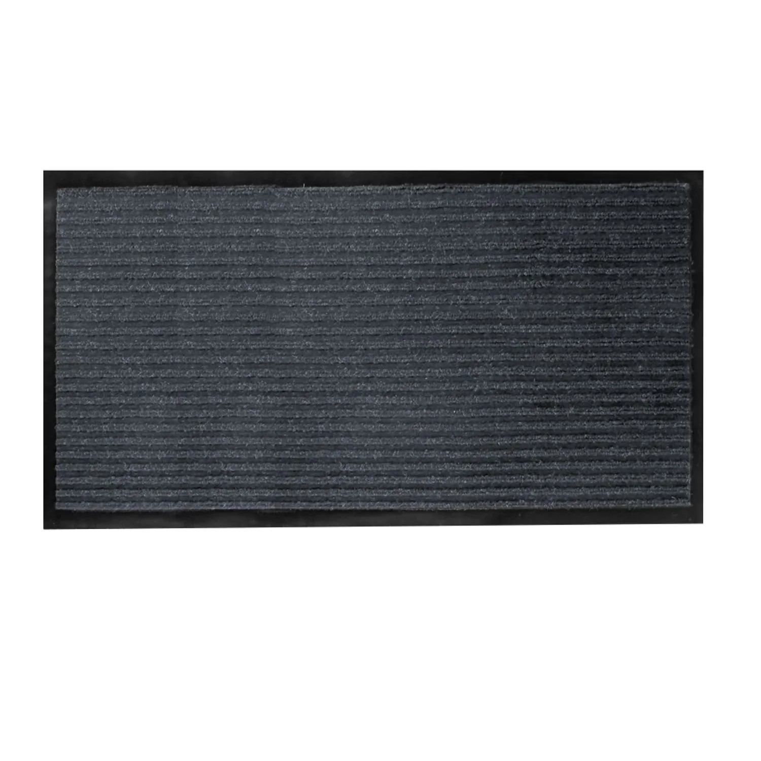 Mojawo Türmatte Fußmatte Schmutzfangmatte Eingangsmatte Sauberlaufmatte Fußabtreter 80x180cm Grau Rutschfest