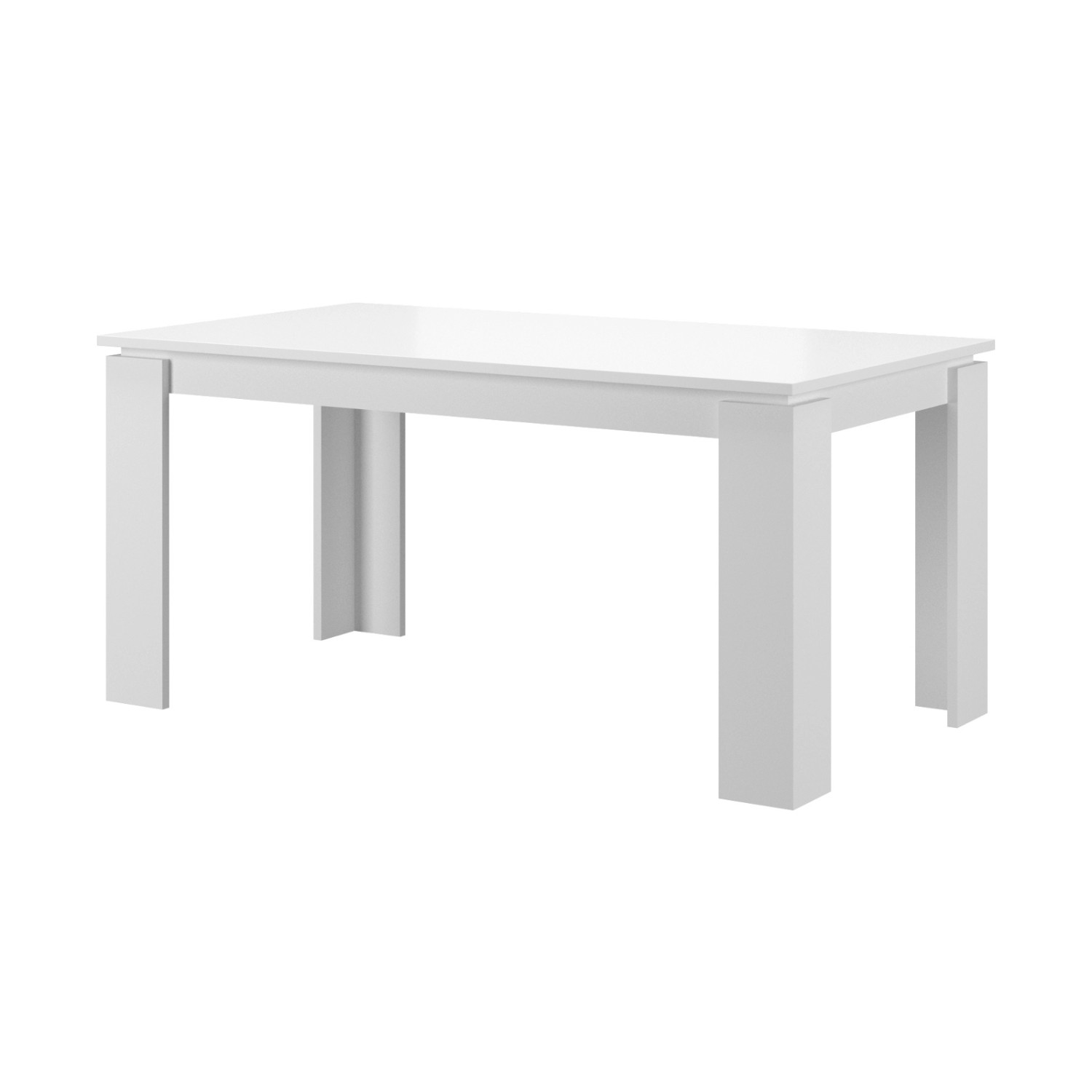 Inn.Furn Esstisch Weiß 160 - 200 x 90 cm Ausziehbar Selen günstig online kaufen