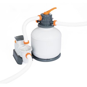 Bestway Flowclear Sandfilteranlage mit Zeitschaltuhr, 5.678 l/h, für Pools bis 39.300 l.