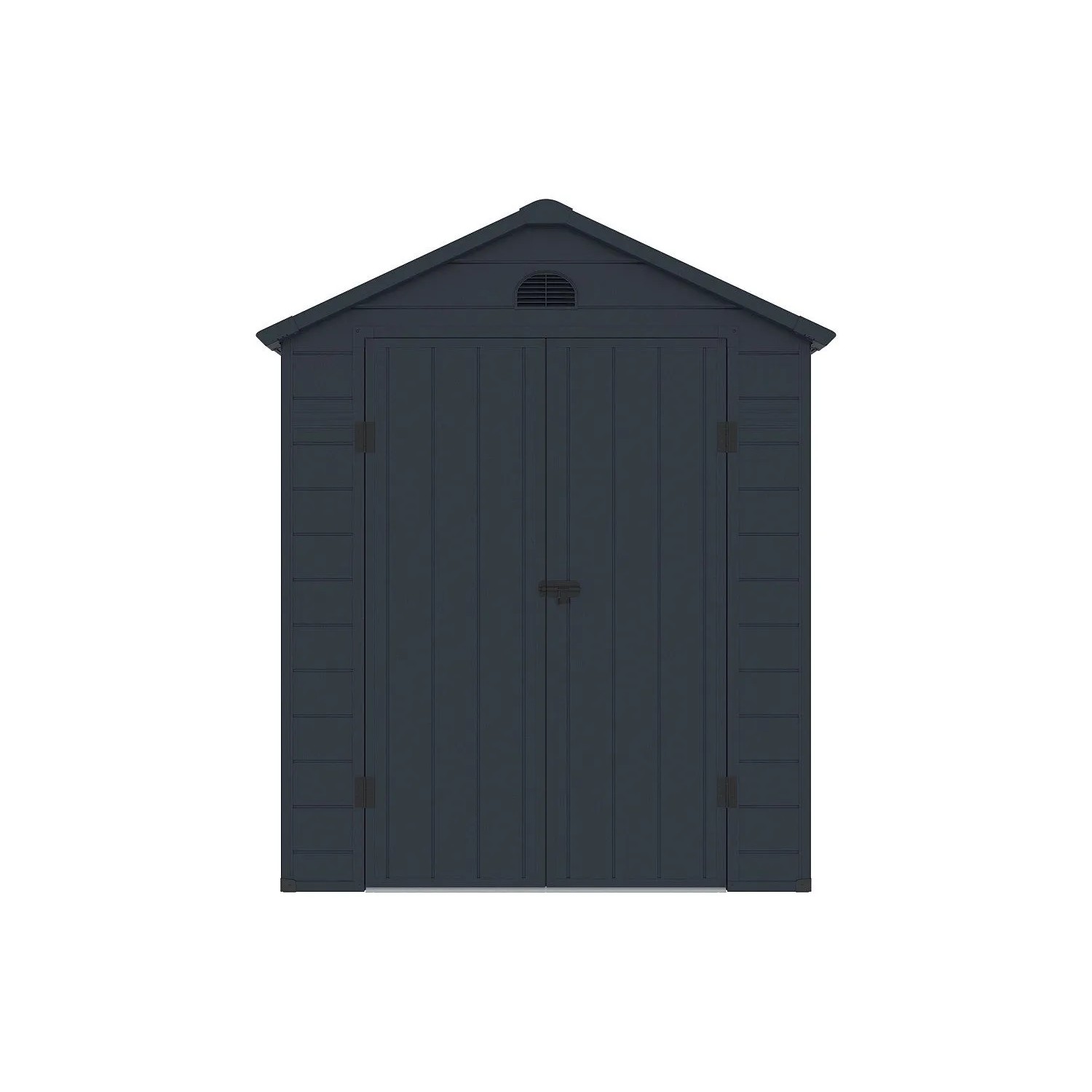 Vente-unique Schrebergartenhaus Cesio Anthrazitgrau 176 cm