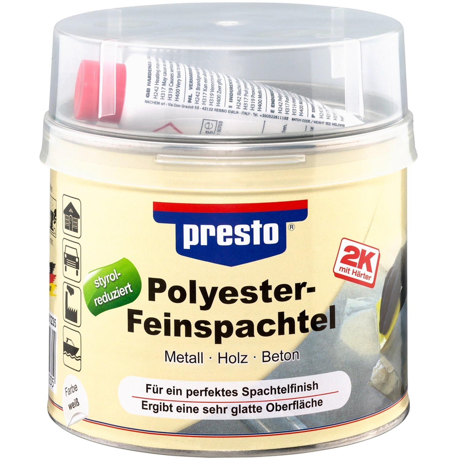 Presto Polyester-Feinspachtel 1 Kg