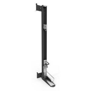 Biohort Bikelift für Gerätehaus NEO, dunkelgrau-metallic. Fahrradlift zur platzsparenden Aufbewahrung.