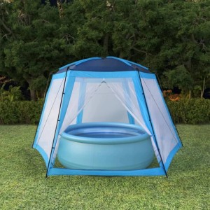 Furnicato Pool Pavillon Partyzelt Blau 500 X 433 X 250 Cm
