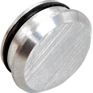 Endkappe Edelstahl, Ø 25 mm für Treppen & Geländer. Rostfreier Abschluss für Handläufe.