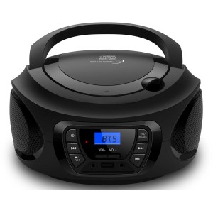 Cyberlux CL-600 CD-Player Tragbar CD/MP3/USB Radio Schwarz