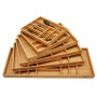 SOTECH Orga-Box-1 Bambus Besteckeinsatz 6 Fächer Für Blum Tandembox Antaro Schubladen 519x473x56 mm im 60er Schrank_3