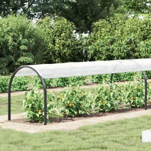 vidaXL Pflanzenabdeckung mit Ösen 1x10 m Polyethylen 3308683