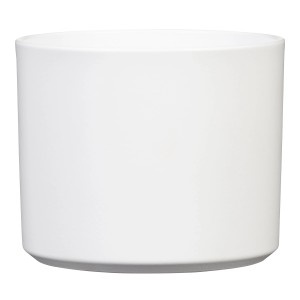 Scheurich Übertopf Monaco, Ø 21 cm, Panna, zylindrische Form.