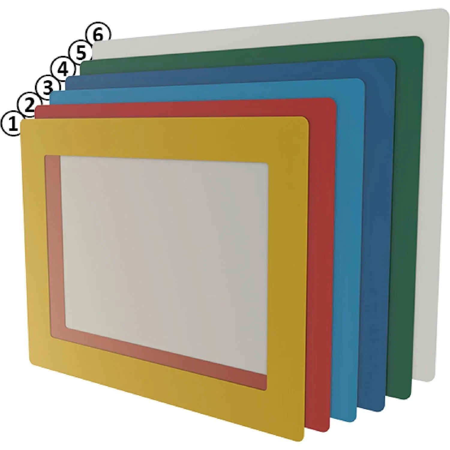 Fath Bodenfenster Din A4 380x290 mm Rot 10 Stück